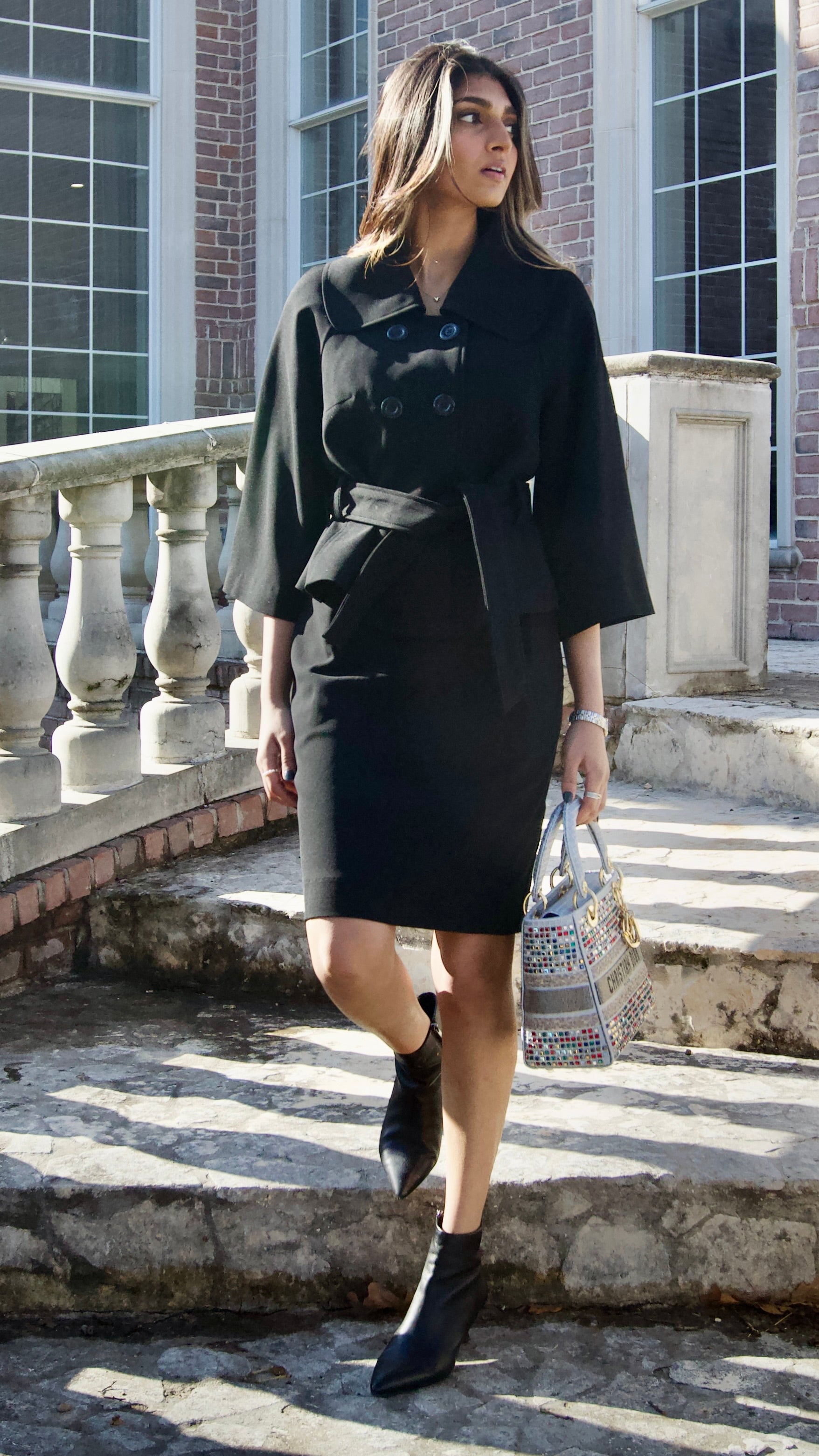 black sheath dress with jacket 3 Ways to Wear a Sleeveless Sheath Dress